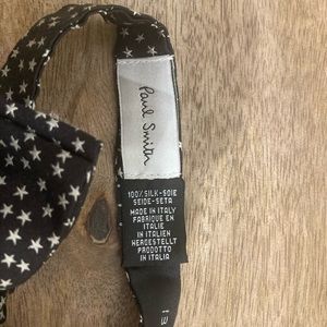 Paul Smith bow tie - black with stars